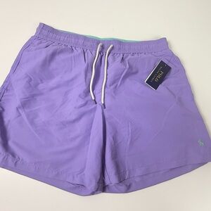RL Traveler Mesh Brief Swim Trunks Shorts Polo Ralph Lauren NWT w Pony Logo New